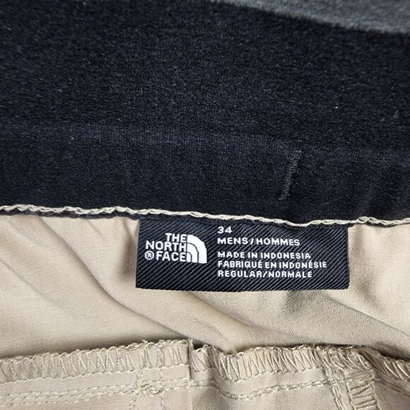 The North Face Convertible Pants Mens 34x31 Beige Cargo Gorpcore Hiking Outdoors - Picture 9 of 9